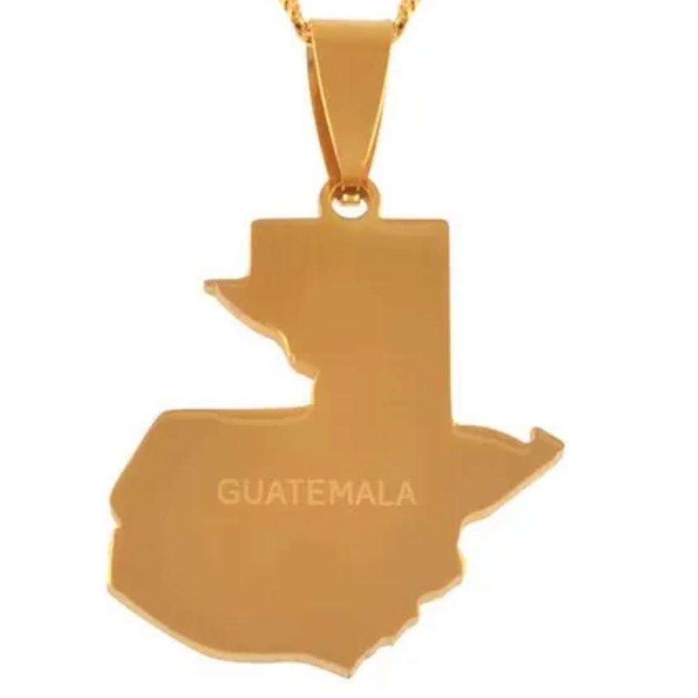 Guatemala Map Necklace | The Garifuna Market ™